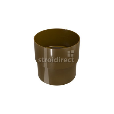 00003031 Муфа за водосточна тръба Classic 120 Rainpipe ф80 110 кафява.jpg