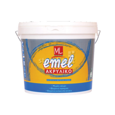 10189 Интериорна  винилова боя VAMAK Emel бяла 0.75 л. латекс.png