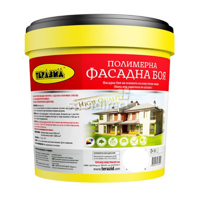 1445 Фасадна боя полимерна Теразид Primavera Exterior 5 кг цвят Бял.jpg