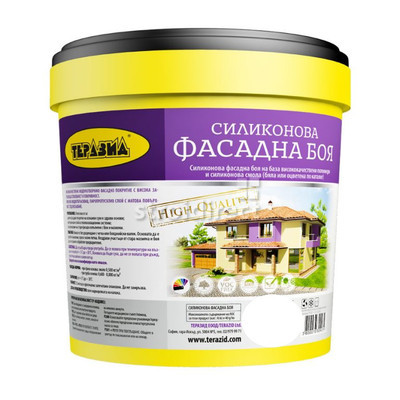 1447 Фасадна боя силиконова Теразид Primavera Exterior 5 кг цвят Бял.jpg