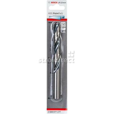 2608577177 Свредло за метал BOSCH HSS Pointteq ф13.jpg