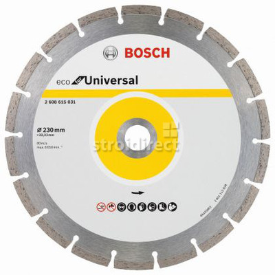 2608615031 Диск диамант BOSCH ECO Universal 230.jpg