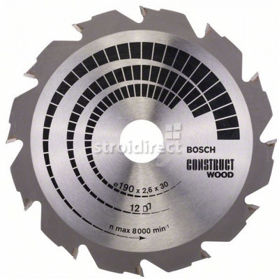 2608640633 Диск за рязане на дърво BOSCH 12FWF CONST 190 30.jpg