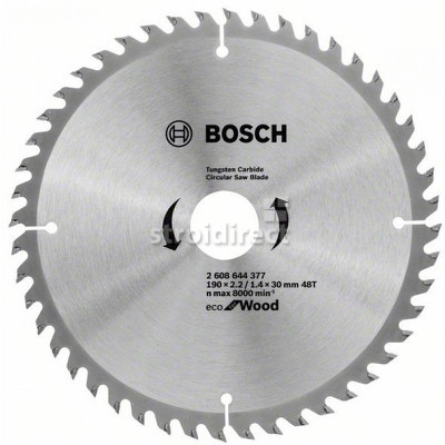 2608644377 Диск за рязане на дърво BOSCH ECO 190 30-48.jpg