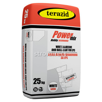 2726 Строително лепило и шпакловка Теразид Power Mix EPS бяла 25 кг.png
