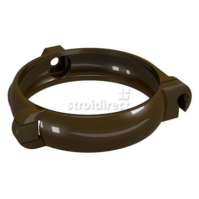3029 Скоба за водосточна тръба Classic Rainpipe ф80 кафява.jpg
