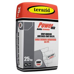3243 Строително лепило и шпакловка Теразид Power Mix EPS сиво 25 кг.png