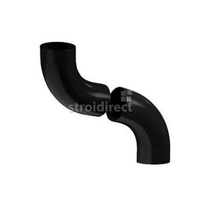 36759 Коляно 72° StabiCor-М ф100 черен.jpg