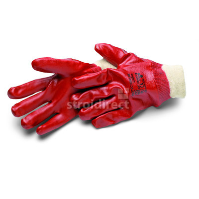 42530 Ръкавици индустриални PVC Labstar L червени.jpg