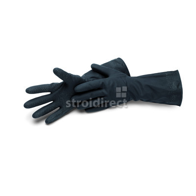 42612 Ръкавици домакински Durakleen L черни.jpg