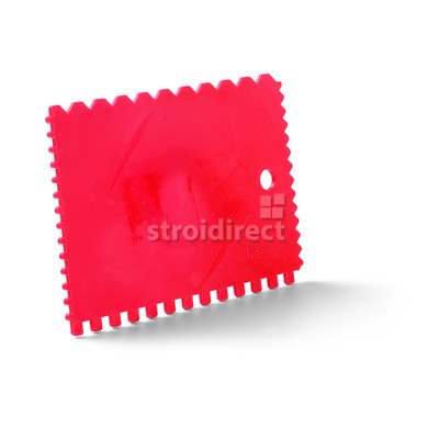 50400 Шпатула Schuller PVC 90130 мм KARO червена.jpg