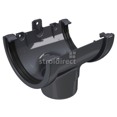 9561 Снадка за улук с дренаж Classic 120 ф80 графит.jpg