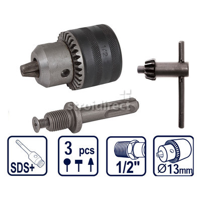 999902 Патронник за бормашина Raider 13мм. с адаптор SDS.jpeg