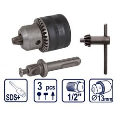 999902 Патронник за бормашина Raider 13мм. с адаптор SDS.jpeg