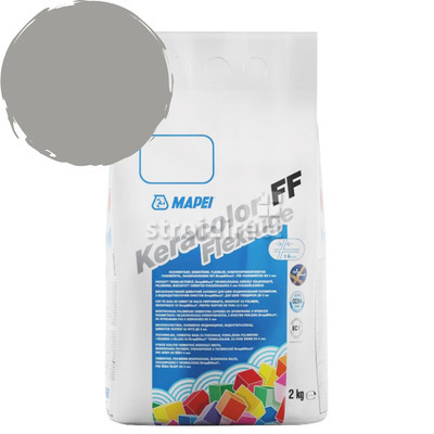 Фугираща смес Mapei Keracolor FF 112 2 кг средно сив.png
